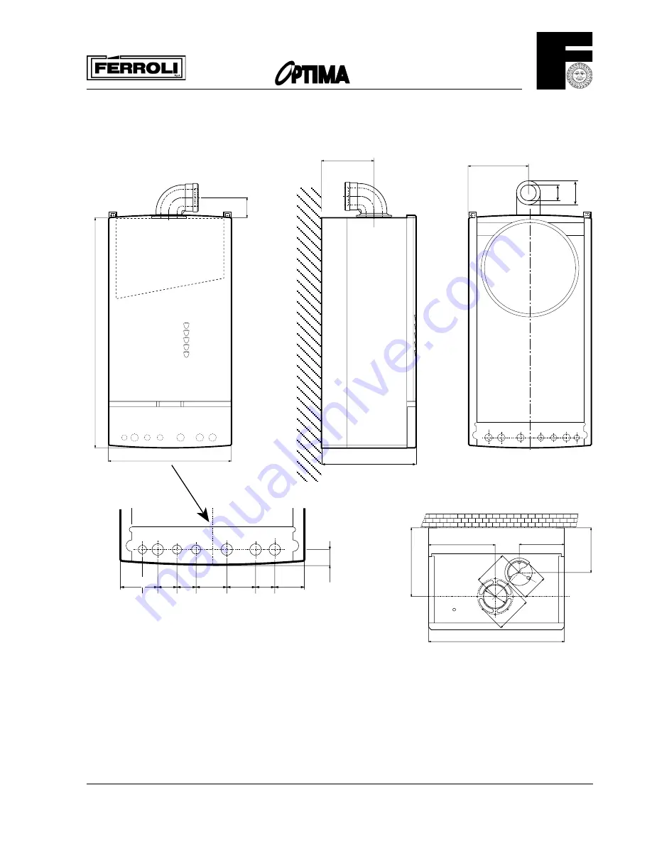 Ferroli Optima 1001 Installation Instructions Manual Download Page 5