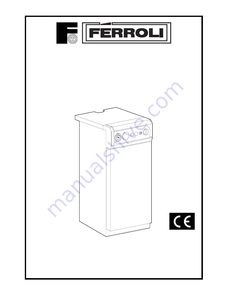 Ferroli Rendimax 16 CE Installation And Operating Instructions Manual Download Page 1