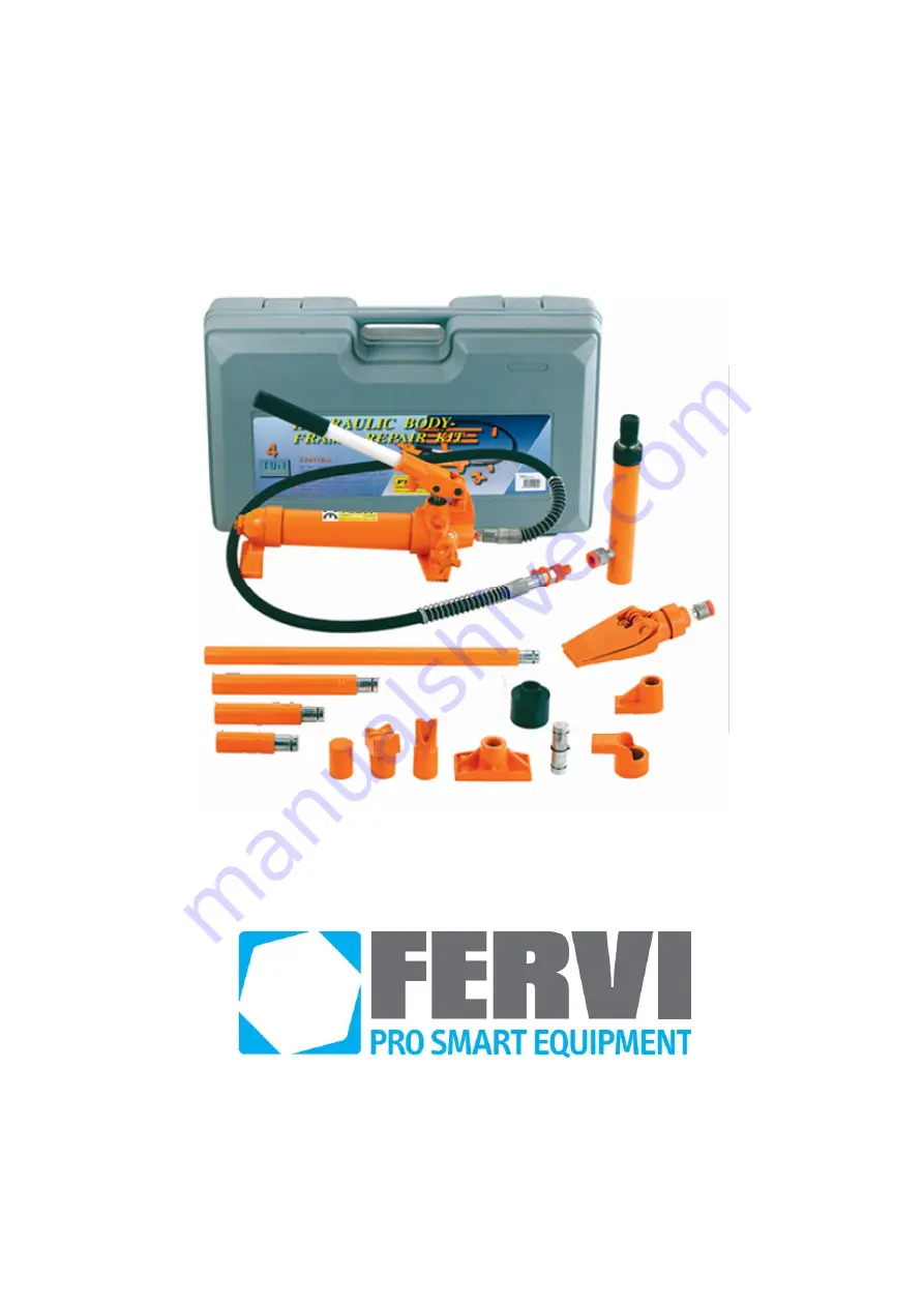 Fervi 0054/10 Operation And Maintenace Manual Download Page 1