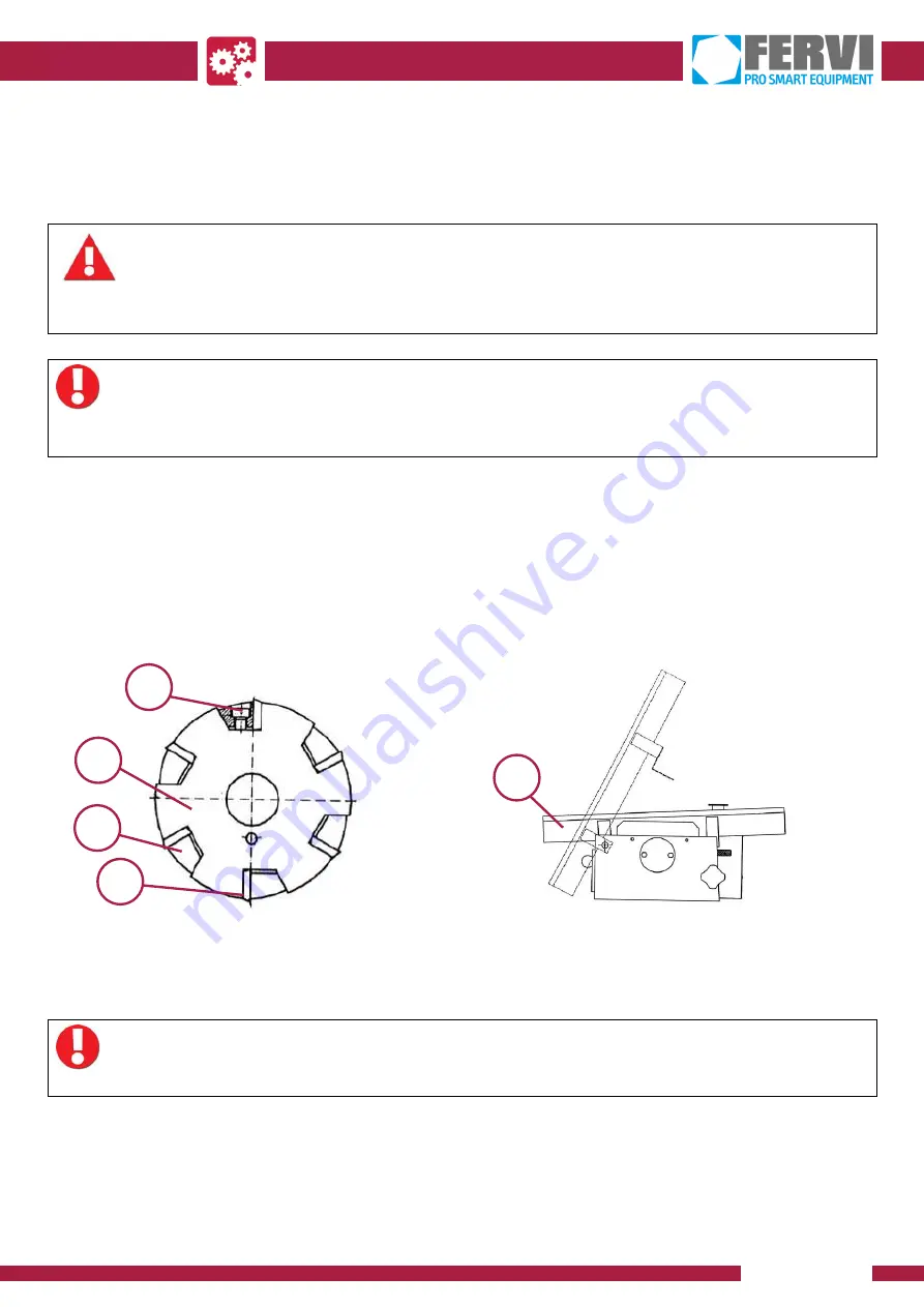 Fervi 0560 Use And Maintenance Manual Download Page 23