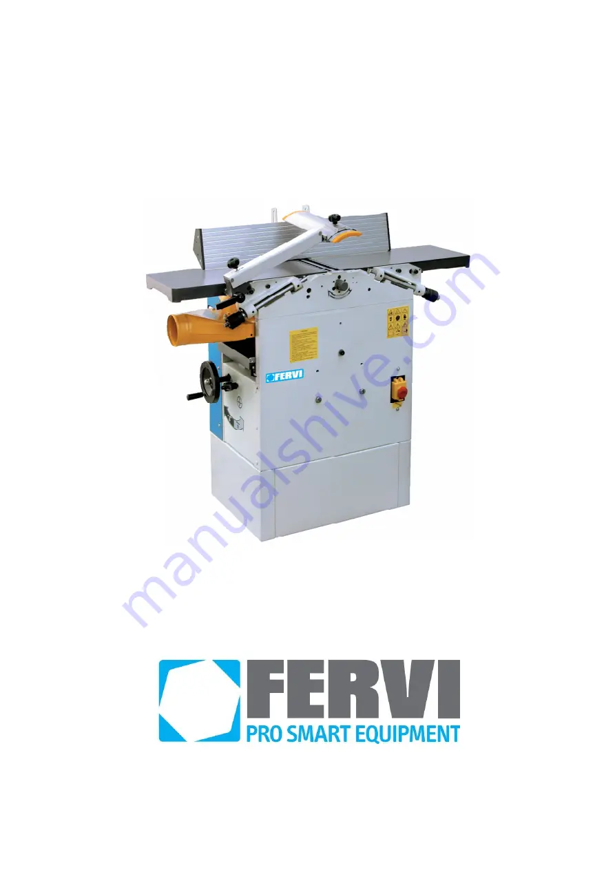 Fervi 0749 Use And Maintenance Manual Download Page 1