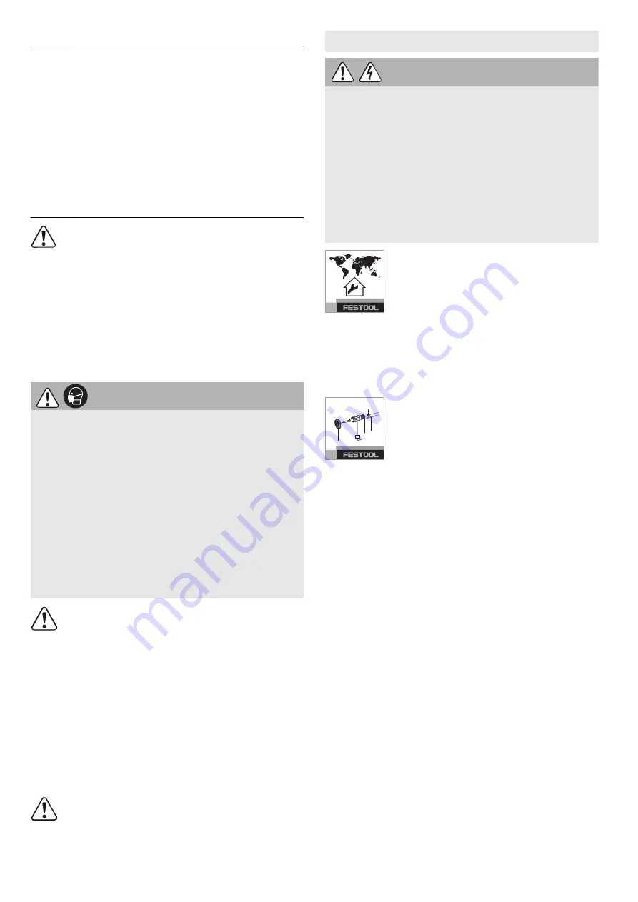 Festool 202403 Original Instructions Manual Download Page 100