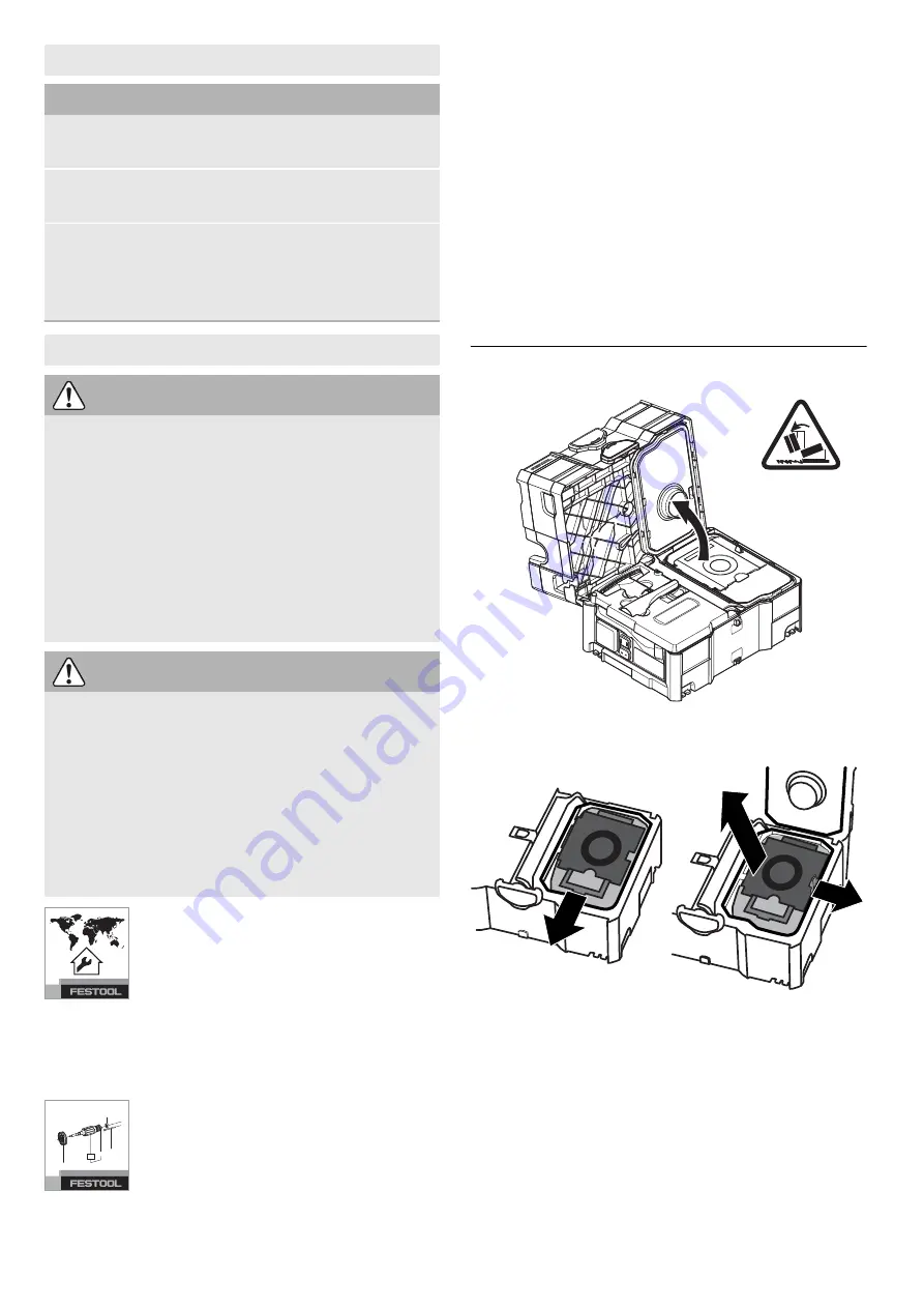 Festool 575280 Скачать руководство пользователя страница 14