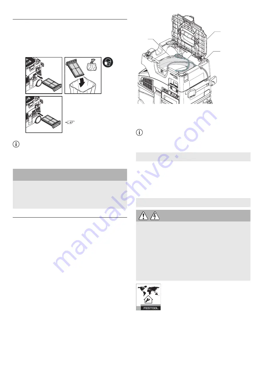 Festool CT MIDI I HEPA Скачать руководство пользователя страница 40