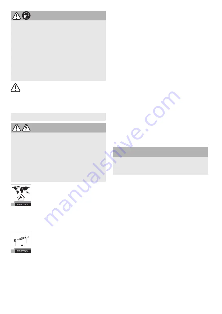 Festool CTM 26 E AC Instruction Manual Download Page 54