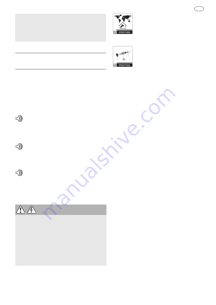 Festool PSBC 420 EB Original Operating Manual Download Page 47