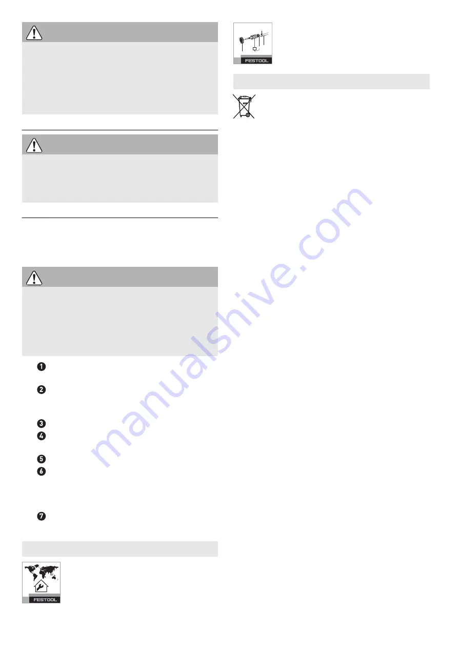 Festool STM 1800 Original Instructions Manual Download Page 106