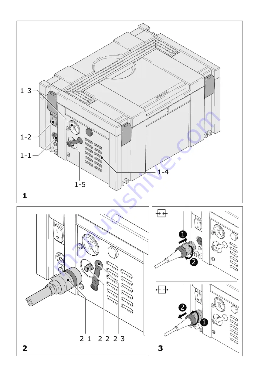 Festool VAC SYS VP Original Operating Instructions/Spare Parts List Download Page 2