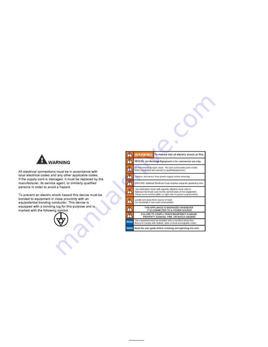 Fetco E1231IN-1B123-PM000 Скачать руководство пользователя страница 16