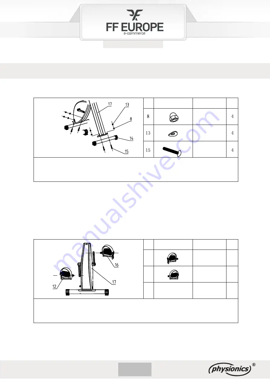 FF Europe EXBK05 Original Instruction Manual Download Page 13