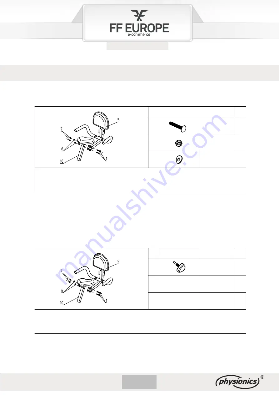 FF Europe EXBK05 Original Instruction Manual Download Page 24