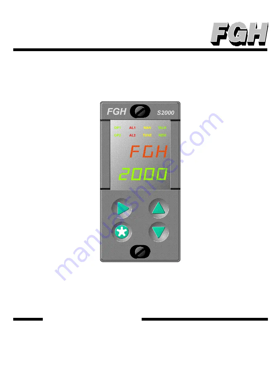 FGH 2000 Series Communications Manual Download Page 1