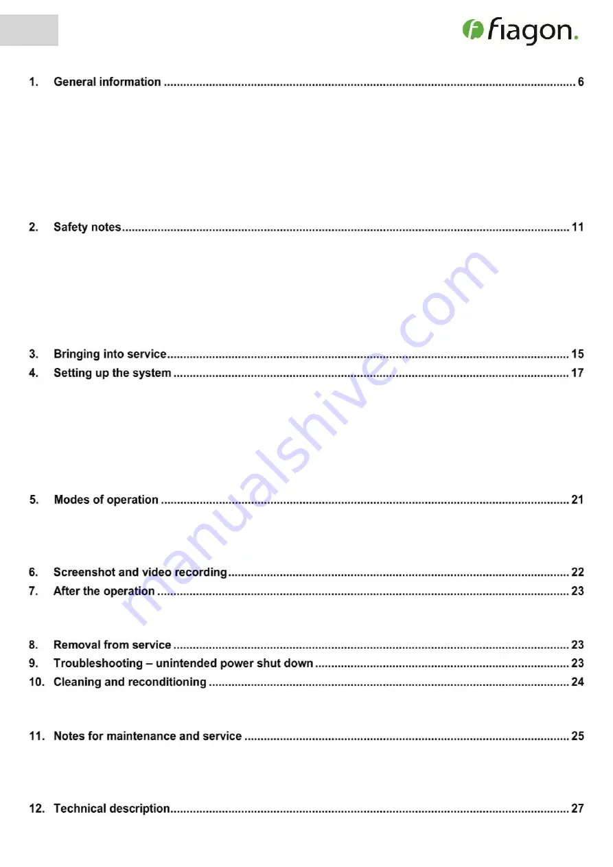 fiagon Fiagon Navigation System Instructions For Use Manual Download Page 4