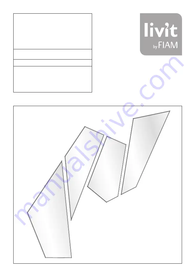 FIAM. Livit MIRAGE MI/A Скачать руководство пользователя страница 1
