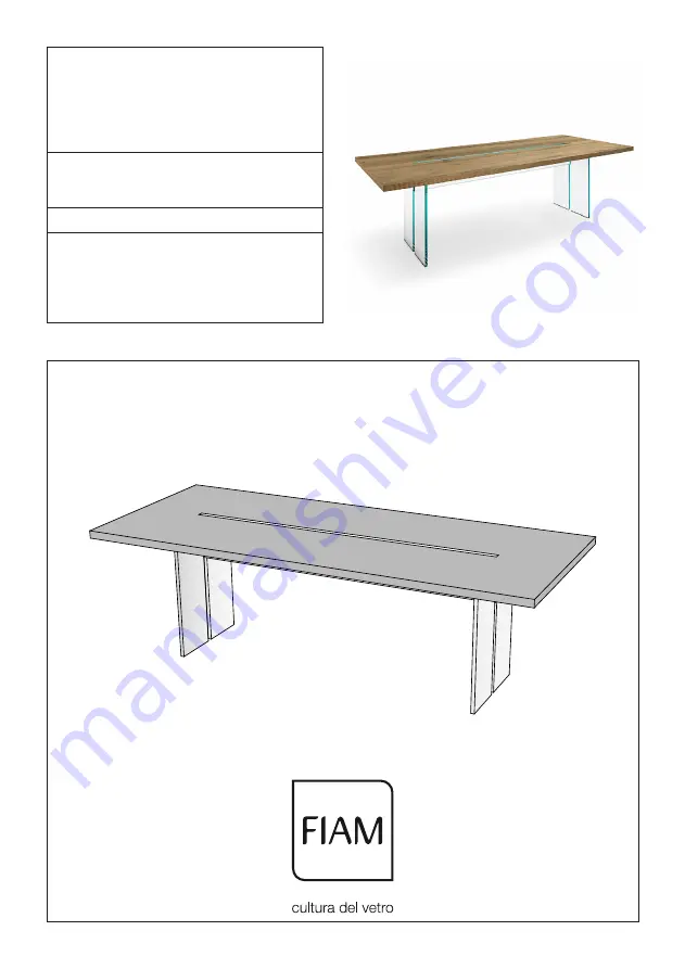 FIAM. LLT Wood LLTW/2010 Product Information Download Page 1