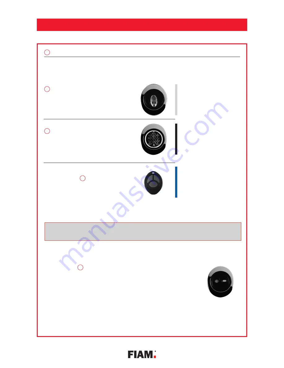 FIAM. x1R User Manual Download Page 4