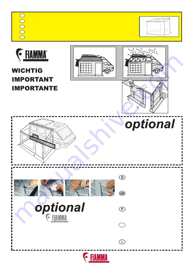 FIAMA CARAVANSTORE Zip Скачать руководство пользователя страница 24