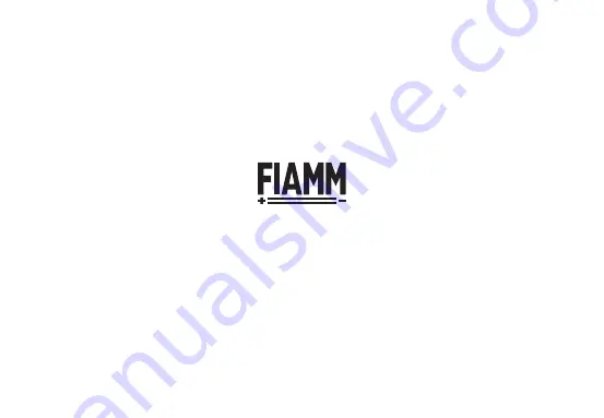 Fiamm SM21 Installation And User Manual Download Page 64