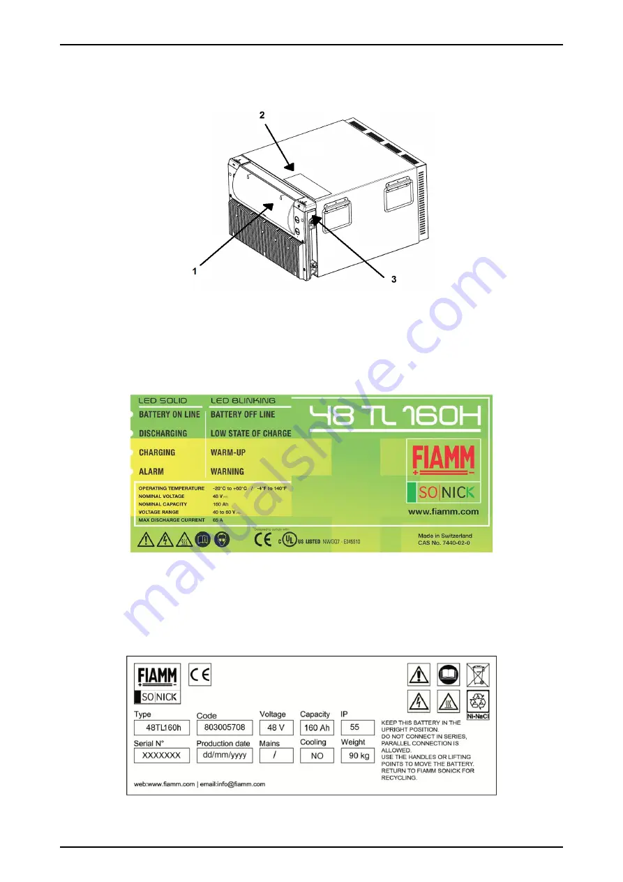 Fiamm SODIUM SoNick 48TL160H Скачать руководство пользователя страница 17