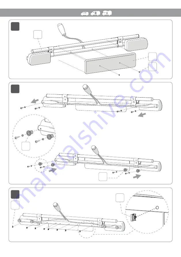 Fiamma CARRY-BIKE 06146B01 Installation And Usage Instructions Download Page 5