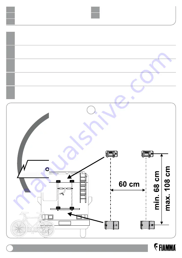 Fiamma Carry-Bike Lift 77 Installation And Usage Instructions Download Page 4