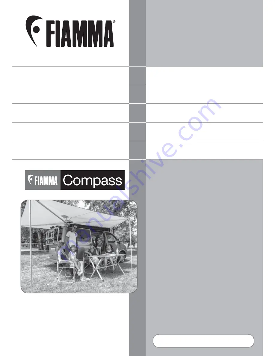 Fiamma Compass 220 Installation And Usage Instructions Download Page 1