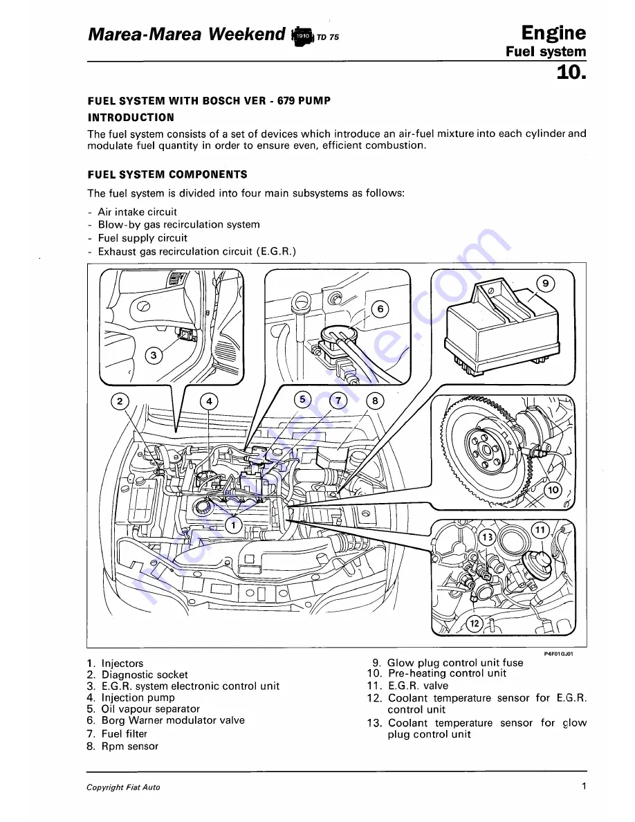 Fiat Marea Скачать руководство пользователя страница 2