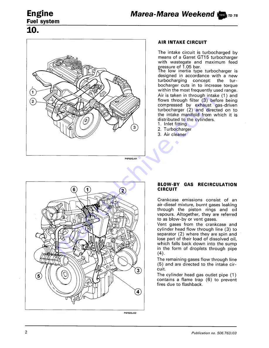 Fiat Marea Скачать руководство пользователя страница 3