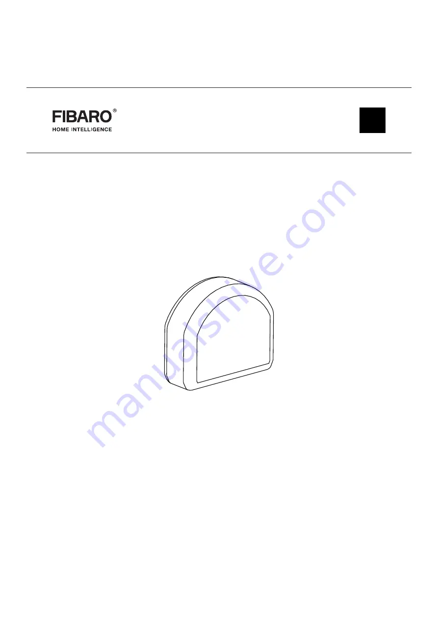 FIBARO FGRGBW-442 Скачать руководство пользователя страница 1