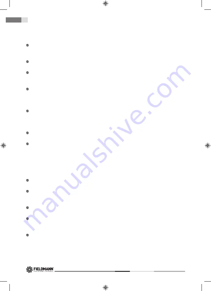 Fieldmann FZN 1001-A Manual Download Page 42