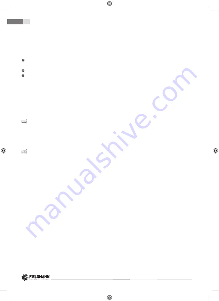 Fieldmann FZN 2001-E Скачать руководство пользователя страница 16