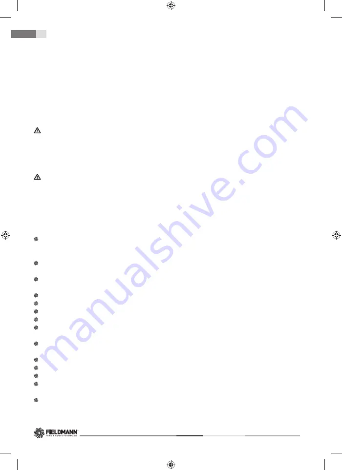 Fieldmann FZN 2001-E Скачать руководство пользователя страница 30