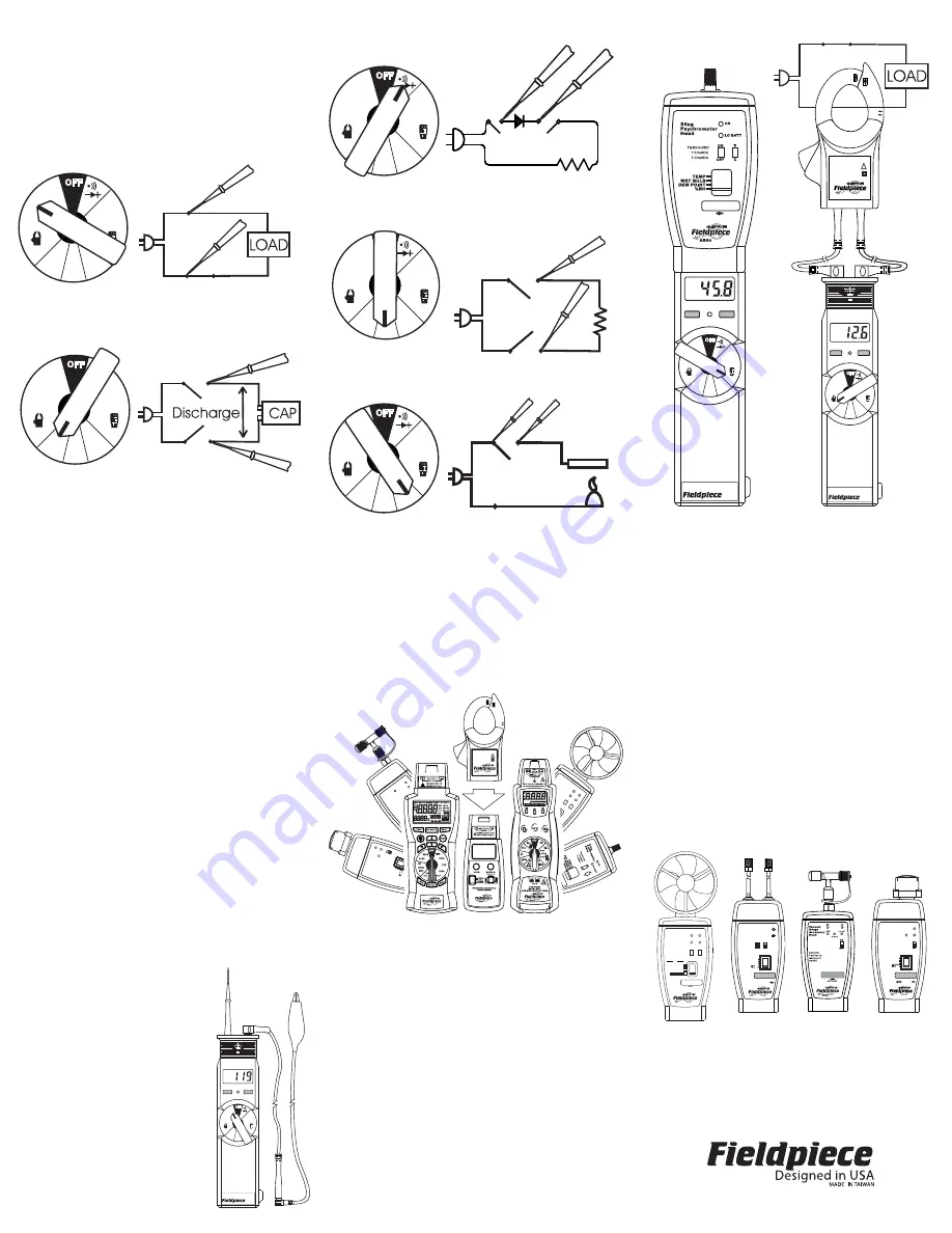 Fieldpiece HS26 Operator'S Manual Download Page 2