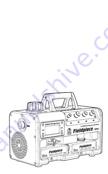 Fieldpiece VP67 Скачать руководство пользователя страница 1