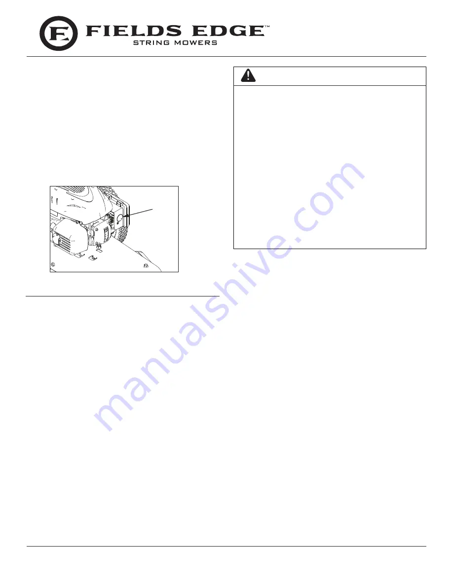 Fields Edge M220 Operator'S Manual Download Page 10