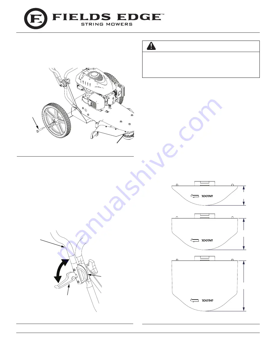 Fields Edge M220 Operator'S Manual Download Page 13