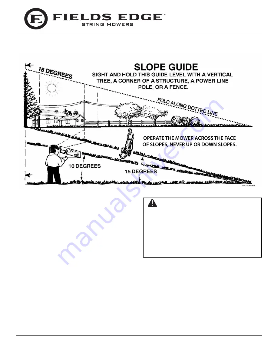 Fields Edge M220 Operator'S Manual Download Page 17