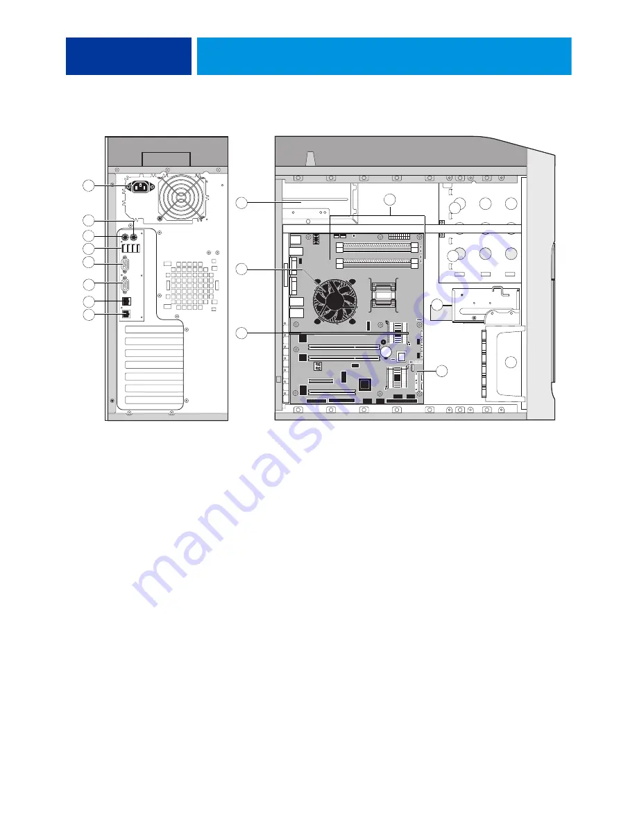 Fiery E-8100 Installation And Service Manual Download Page 43