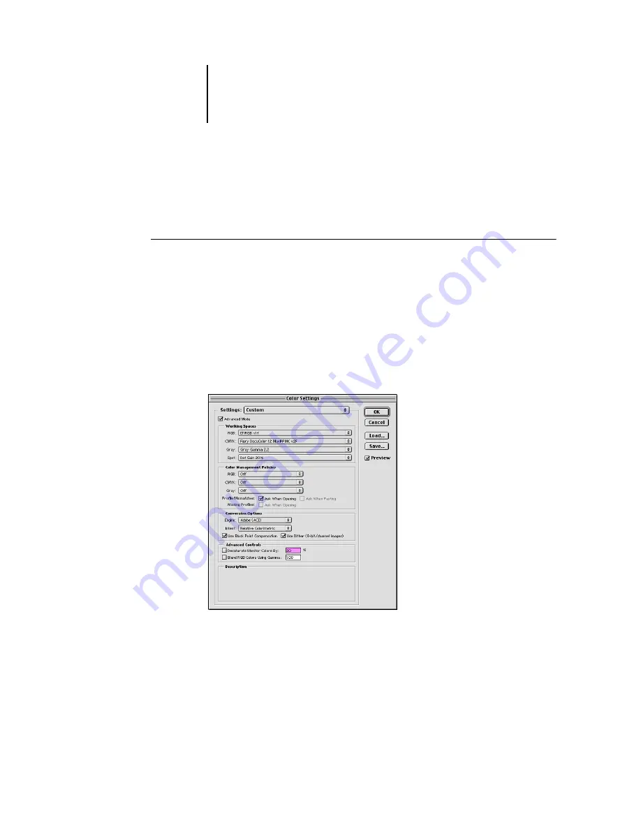 Fiery Fiery EX12 Color server Installation Manual Download Page 95