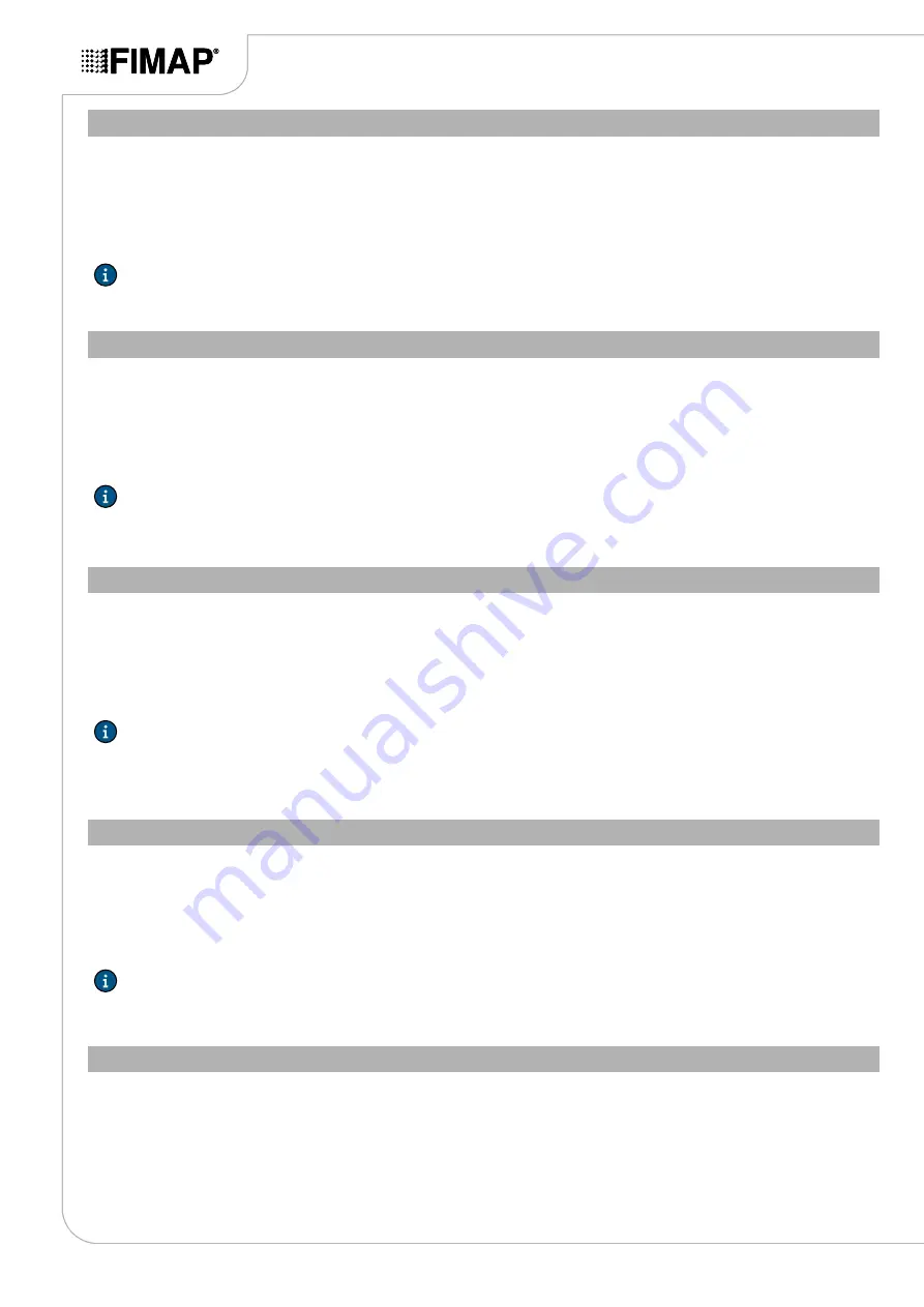 Fimap MMg base Use And Maintenance Manual Download Page 32