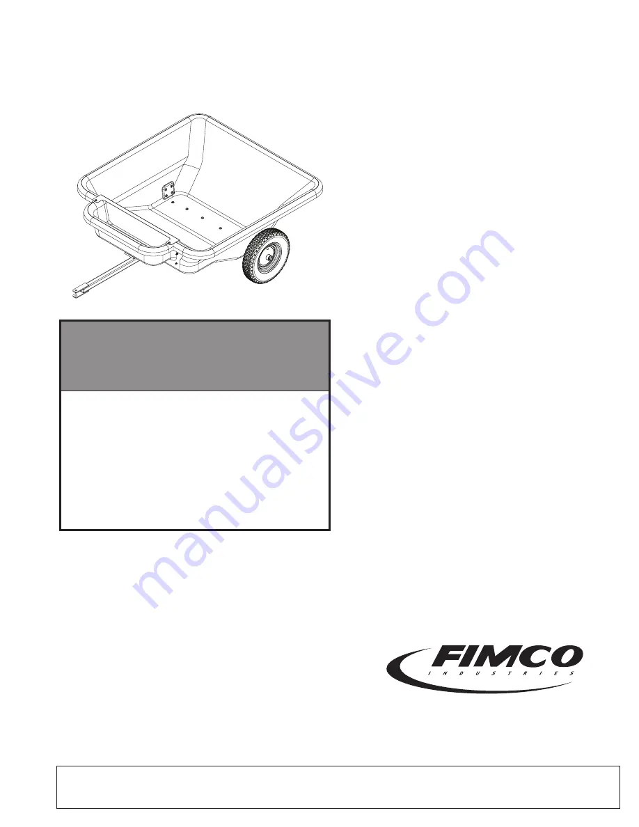 Fimco TC-12-P Assembly / Parts Download Page 1