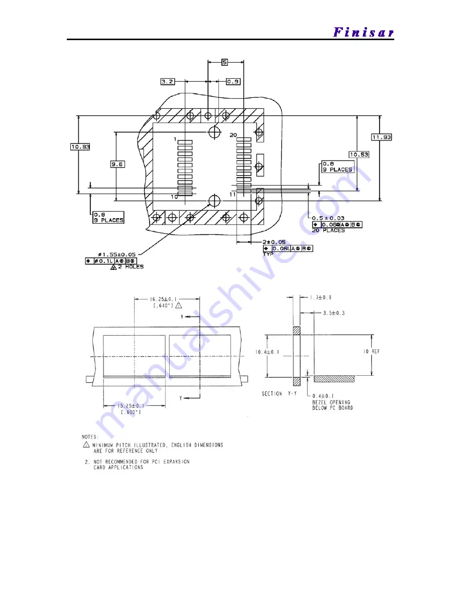 Finisar FTLF1217P2XTL Скачать руководство пользователя страница 12