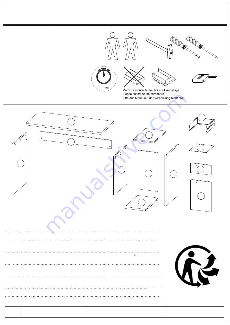 Finori MO30/018 Assembly Instructions Manual Download Page 2