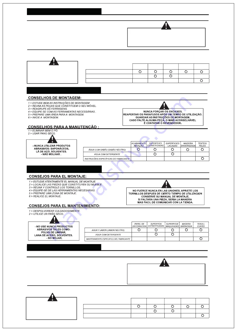 Finori PRO1/137 Assembly Instructions Manual Download Page 15