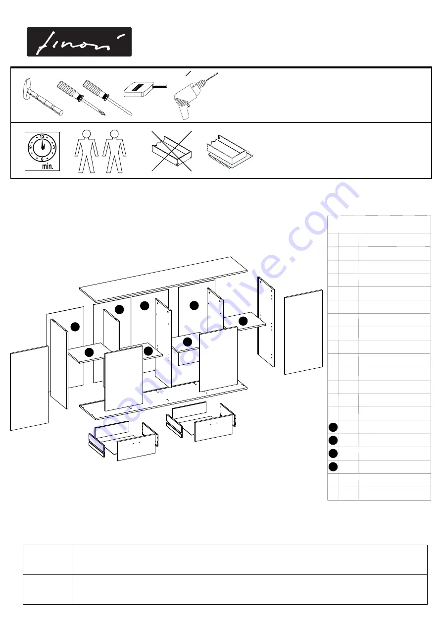 Finori TOL51/137 Manual Download Page 3