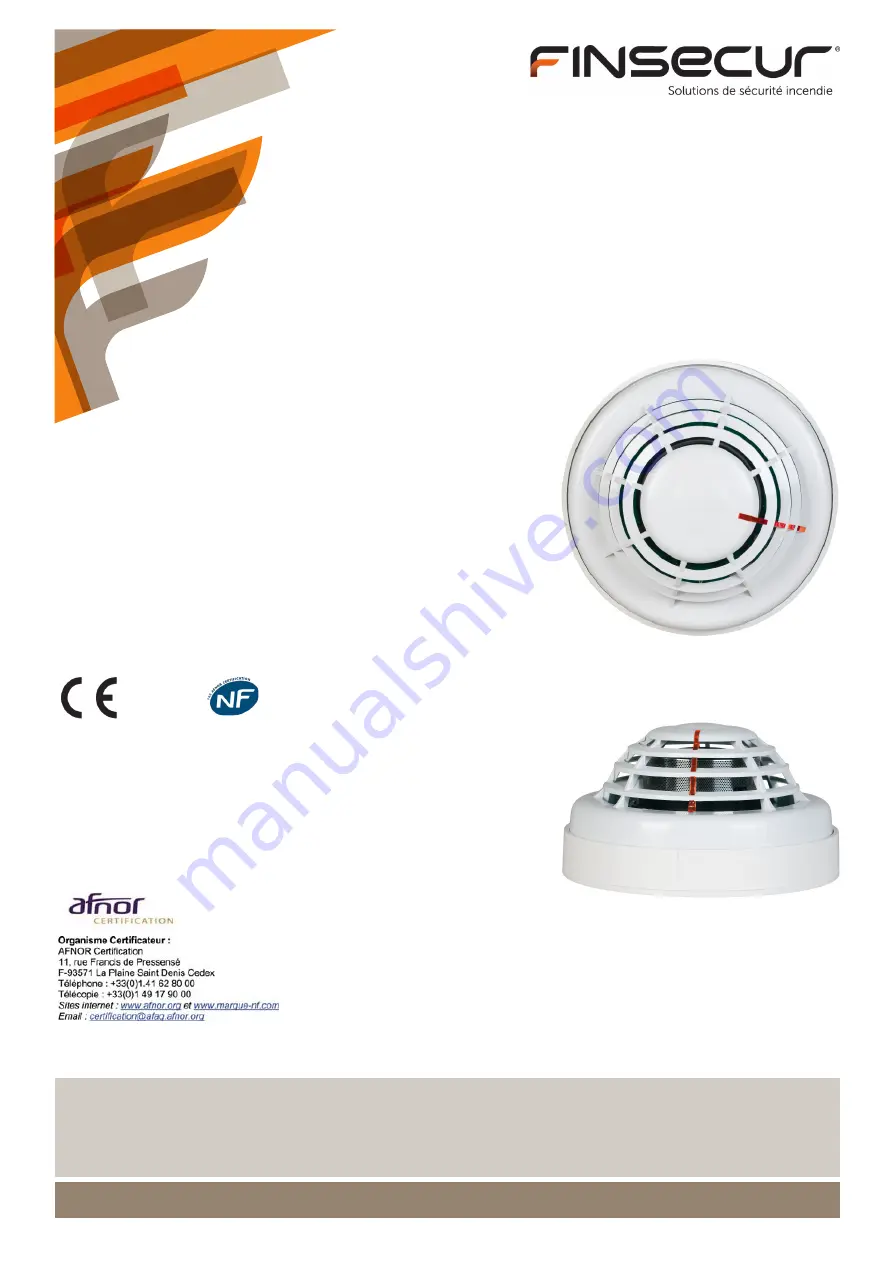 Finsecur CAP 200 A Installation And Operation Manual Download Page 1