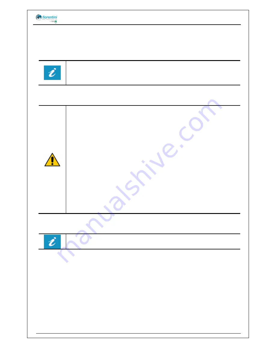 FIORENTINI MINISWEEPER User And Maintenance Manual Download Page 11