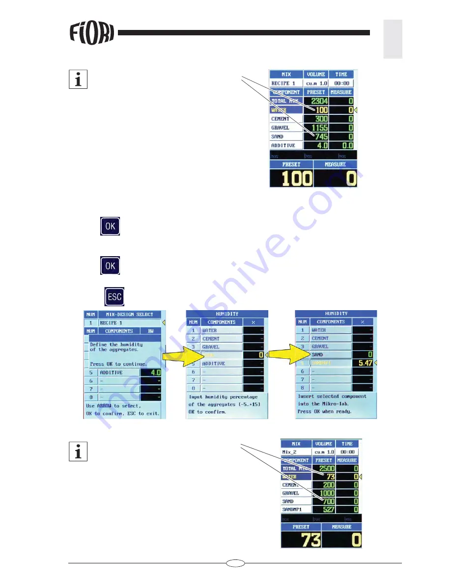 Fiori BATCH CONTROLLER Use And Maintenance Manual Download Page 43