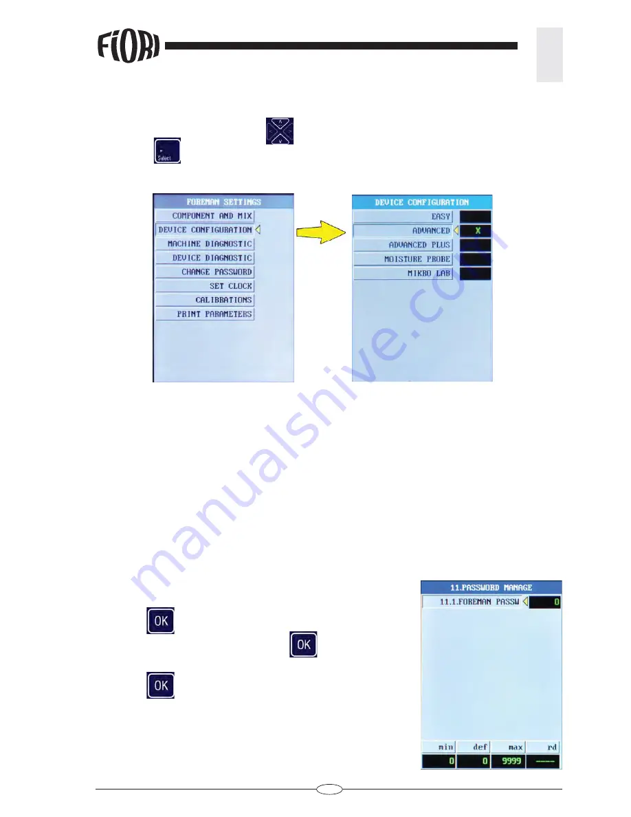 Fiori BATCH CONTROLLER Use And Maintenance Manual Download Page 71