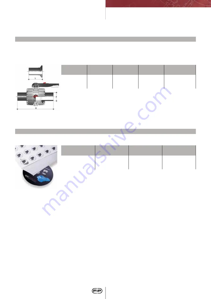 FIP CM PVC-C Manual Download Page 42